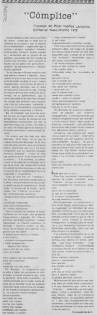 Cómplice Cómplice
