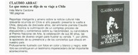 Claudio Arrau, lo que nunca se dijo de su viaje a Chile. Claudio Arrau, lo que nunca se dijo de su viaje a Chile.
