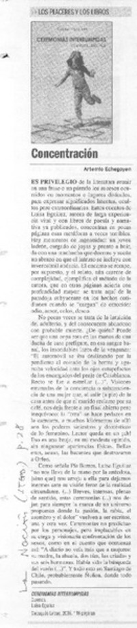 Concentración Concentración