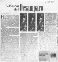 Crónica del desamparo <artículo> Roberto Hozven Crónica del desamparo <artículo> Roberto Hozven