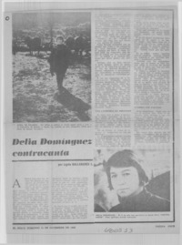Delia Domínguez contracanta Delia Domínguez contracanta