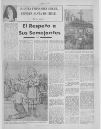 El respeto a sus semejantes El respeto a sus semejantes