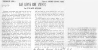 Las leyes del viento Las leyes del viento