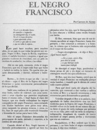 El Negro Francisco El Negro Francisco