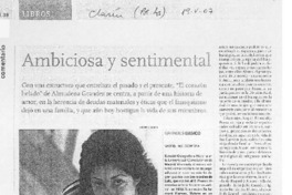 Ambiciosa y sentimental Ambiciosa y sentimental