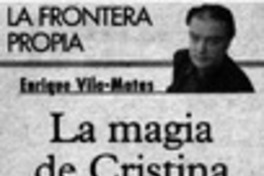 La magia de Cristina La magia de Cristina