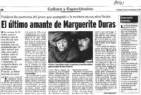 El último amante de Marguerite Duras El último amante de Marguerite Duras