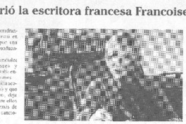 Murió la escritora francesa Francoise Sagan Murió la escritora francesa Francoise Sagan