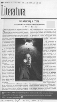 Las víboras y la crisis Las víboras y la crisis
