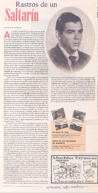 Rastros de un saltarín Rastros de un saltarín
