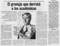 El granuja que derrotó a los académicos El granuja que derrotó a los académicos