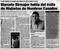 Marcelo Birmajer habla del éxito de Historias de hombres casados Marcelo Birmajer habla del éxito de Historias de hombres casados