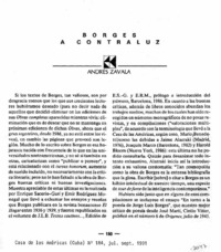 Borges a contraluz Borges a contraluz