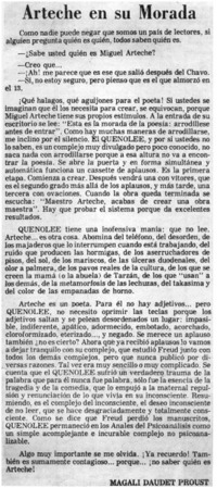 Arteche en su morada Arteche en su morada