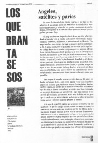 Ángeles, satélites y parias Ángeles, satélites y parias