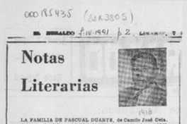 Notas literarias Notas literarias