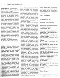 Guía de libros Guía de libros