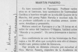 Martín Panero Martín Panero