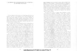 La tierra de Alvargonzález en la poética de Antonio Machado La tierra de Alvargonzález en la poética de Antonio Machado
