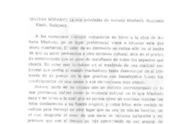 Las dos soledades de Antonio Machado Las dos soledades de Antonio Machado
