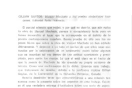 Manuel Machado y los poetas simbolistas franceses Manuel Machado y los poetas simbolistas franceses