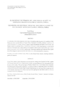 El escritor y su público El escritor y su público