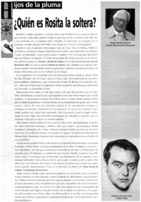 ¿Quién es Rosita la soltera? ¿Quién es Rosita la soltera?