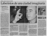 Laberintos de una ciudad imaginaria Laberintos de una ciudad imaginaria