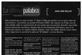 La última palabra La última palabra