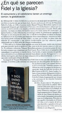 En qué se parecen Fidel y la iglesia? En qué se parecen Fidel y la iglesia?