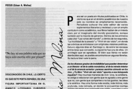 César Antonio Molina. César Antonio Molina.