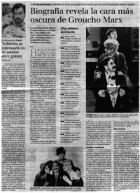 Biografía revela la cara más oscura de Groucho Marx Biografía revela la cara más oscura de Groucho Marx