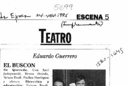El Buscón El Buscón