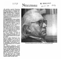 Francisco Umbral. Francisco Umbral.