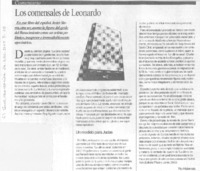 Los comensales de Leonardo Los comensales de Leonardo