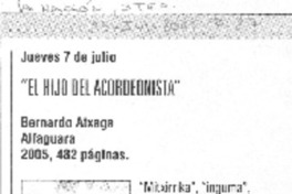 El Hijo del acordeonista El Hijo del acordeonista