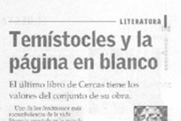 Temístocles y la página en blanco Temístocles y la página en blanco