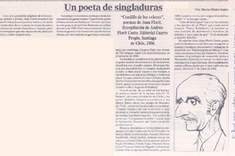 Un poeta de singladuras Un poeta de singladuras