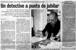 Un detective a punto de jubilar. Un detective a punto de jubilar.