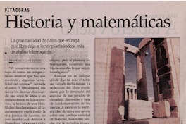 Historia y matemáticas Historia y matemáticas