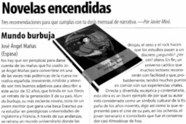 Novelas encendidas Mundo burbuja Novelas encendidas Mundo burbuja