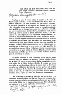 Los ojos de los enterrados. Los ojos de los enterrados.