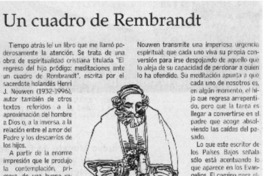 Un cuadro de Rembrandt Un cuadro de Rembrandt