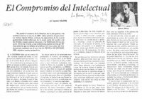 El compromiso del intelectual El compromiso del intelectual