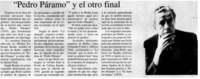 "Pedro Páramo" y el otro final. "Pedro Páramo" y el otro final.