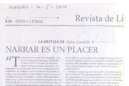 Narrar es un placer Narrar es un placer