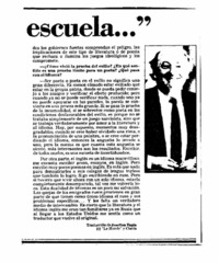 "Escribir es una escuela de incertidumbre" "Escribir es una escuela de incertidumbre"