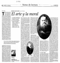 El arte y la moral El arte y la moral