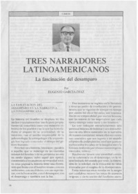 Tres narradores latinoamericanos Tres narradores latinoamericanos
