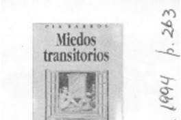 Miedos transitorios. Miedos transitorios.